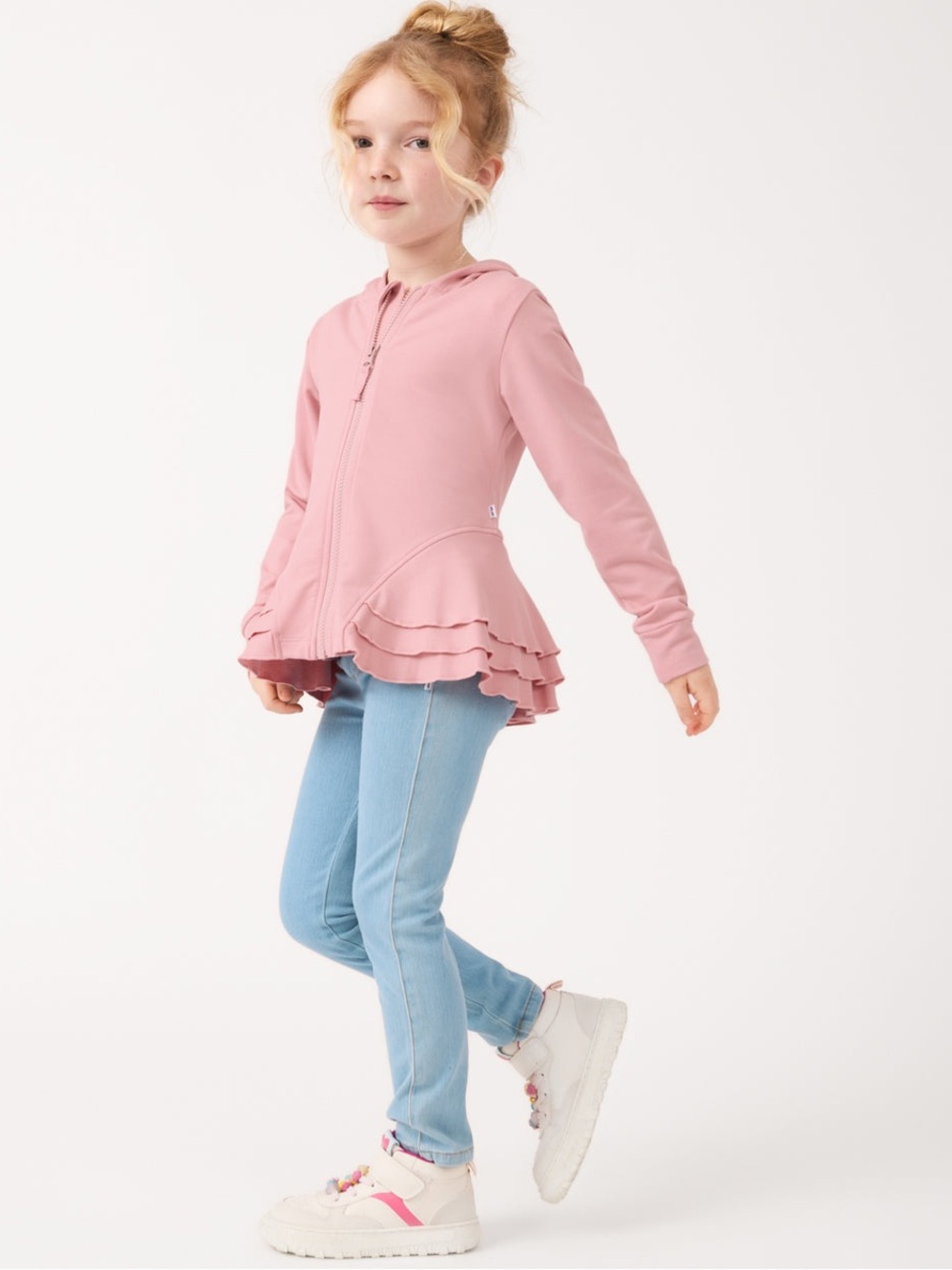 Mauve Blush Peplum Hoodie &Leggings  from the Little Sleepies Play collection.